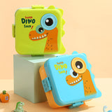 Super Dino Cartoon PP Lunch Box - 3 Grid ( 1590ml + 70ml )
