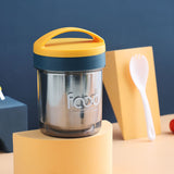 Korean Style Portable Single Layer Food Jar - 600ml