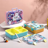 CAT Themed Bento Lunch Box 3 Grid - 1200ml