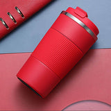 Anti Slip Grip Premium Insulated Coffee Tumbler - 380ml