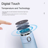 Smart Bounce Temperature Lid Vacuum Insulated Bottle - 550ml