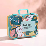 CAT Themed Bento Lunch Box 3 Grid - 1200ml