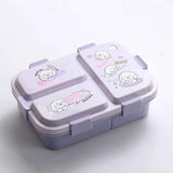 Large Compartment PP Bento Box - 1260ml