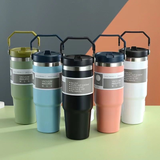 Premium Vacuum Insulated Travel Tumbler - 900ml