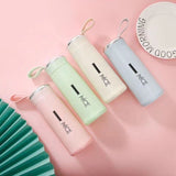 Premium Lead-Free Glass Water Bottle - 400ml