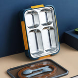 Portable Four-Compartment Lunch Box ( 1000ml )