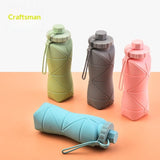 Silicone Folding Water Bottle - 600ml