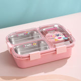 3D Printed Bento Box 3 compartment - 1120ml + 70ml