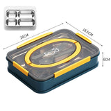 Portable Four-Compartment Lunch Box ( 1000ml )