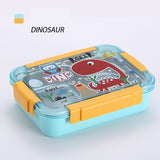 Fantasy Cartoon Stainless Steel 3 Compartment - 710ml