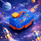 HOUSE Partition Kids PP Lunch Box 3 Compartment - ( 1100ml + 150ml )