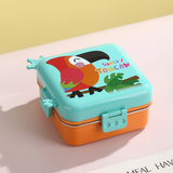 Toucan Themed Bento Lunch box 3 Grid - 1120ml + 70ml